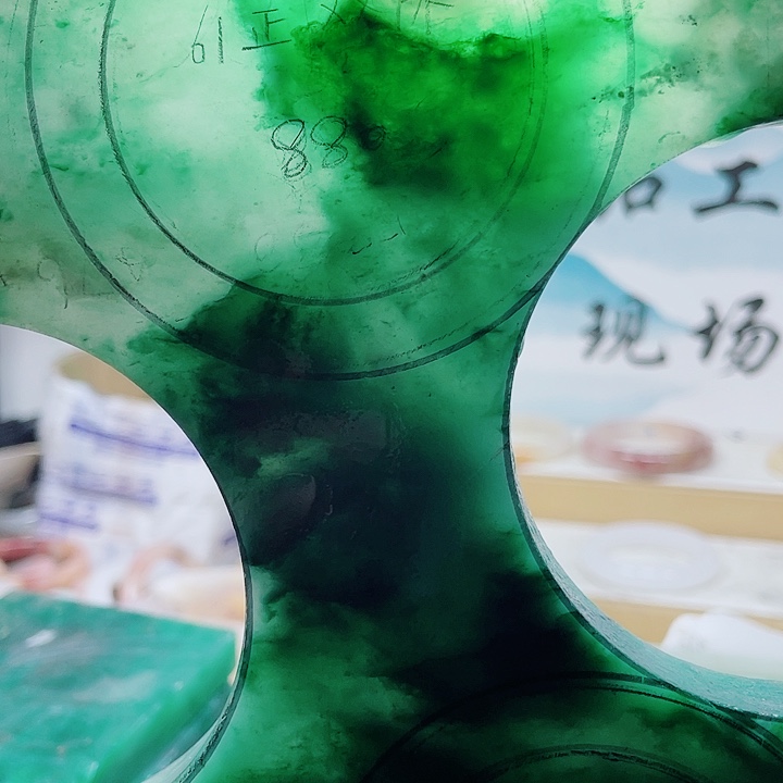 石英质玉手镯未镶嵌涵*妈定制