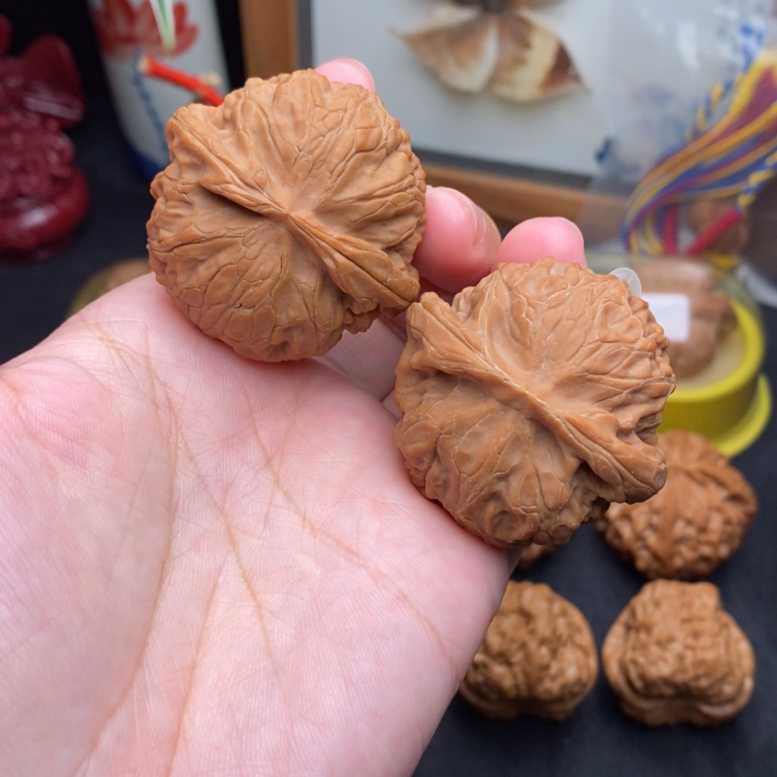 文玩核桃把件43宫灯