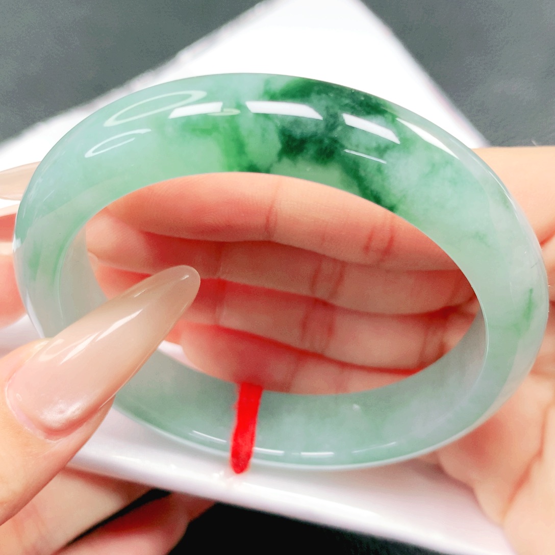 翡翠未镶嵌手镯58