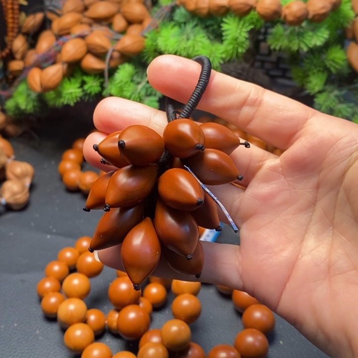 橄榄核手串1.3原籽19颗