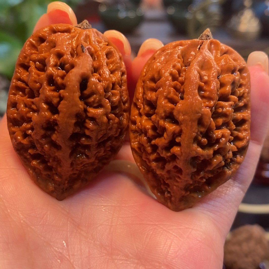 文玩核桃吊坠胡**叔蚂蚁纹38