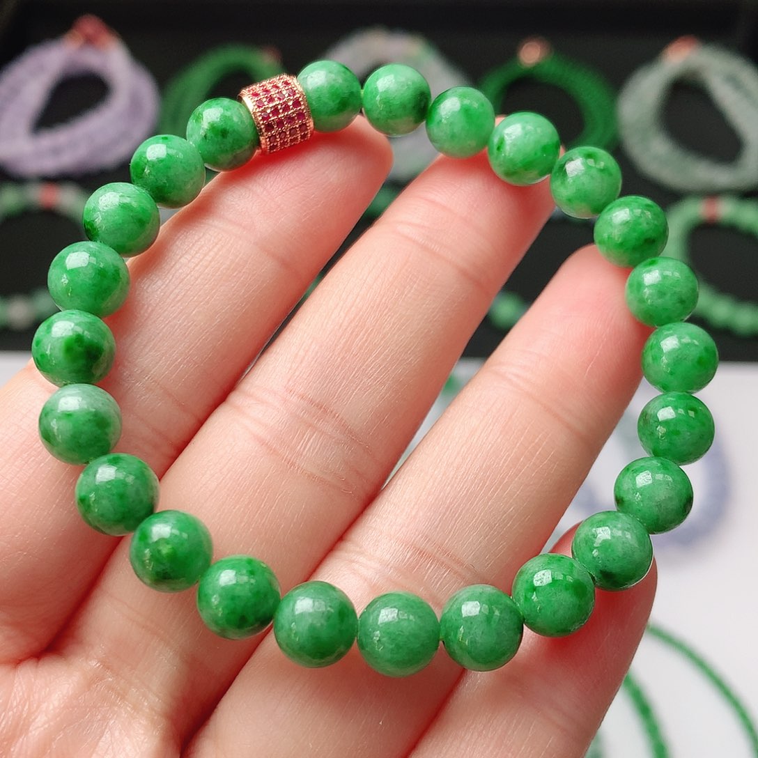 翡翠未镶嵌手链翡翠