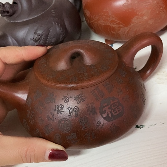 手工制作宜兴紫砂