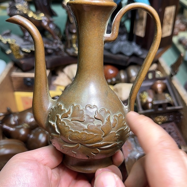 铜器办公室茶室摆件