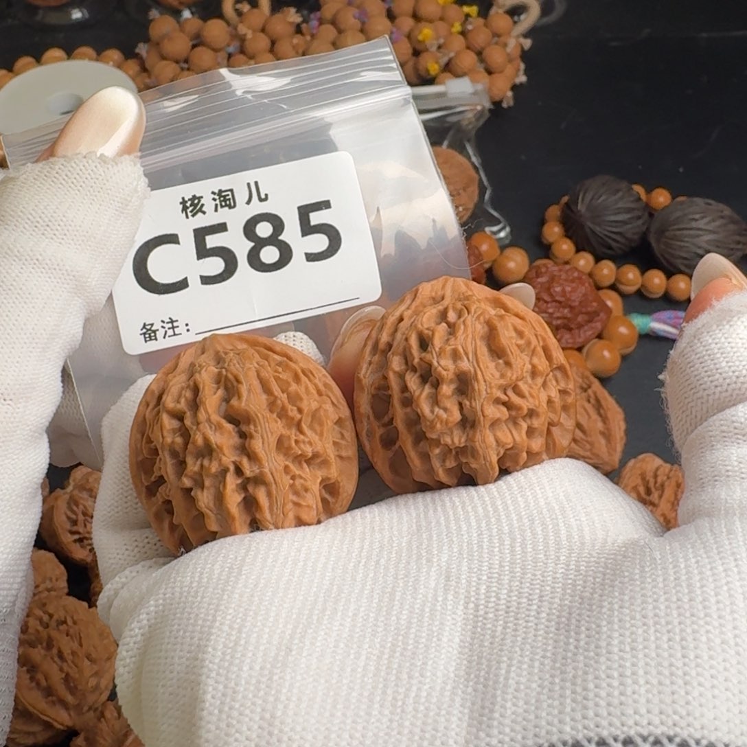 文玩核桃把件37苹果C585