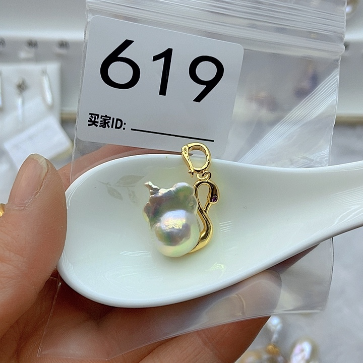 淡水珍珠颈饰银S925镶嵌