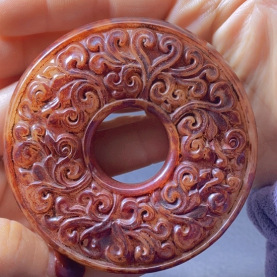 和田玉（糖玉）挂件未镶嵌