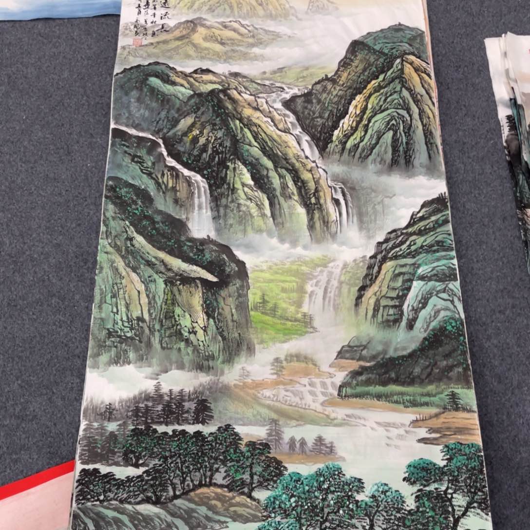 国画处理作品看好再拍哦