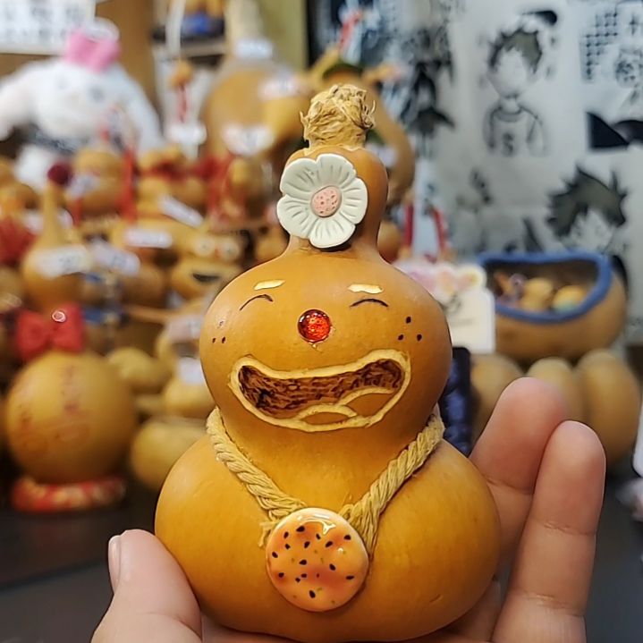 手作可爱治愈小葫芦（微微瑕）—20车—金蝉开心烧饼葫芦摆件