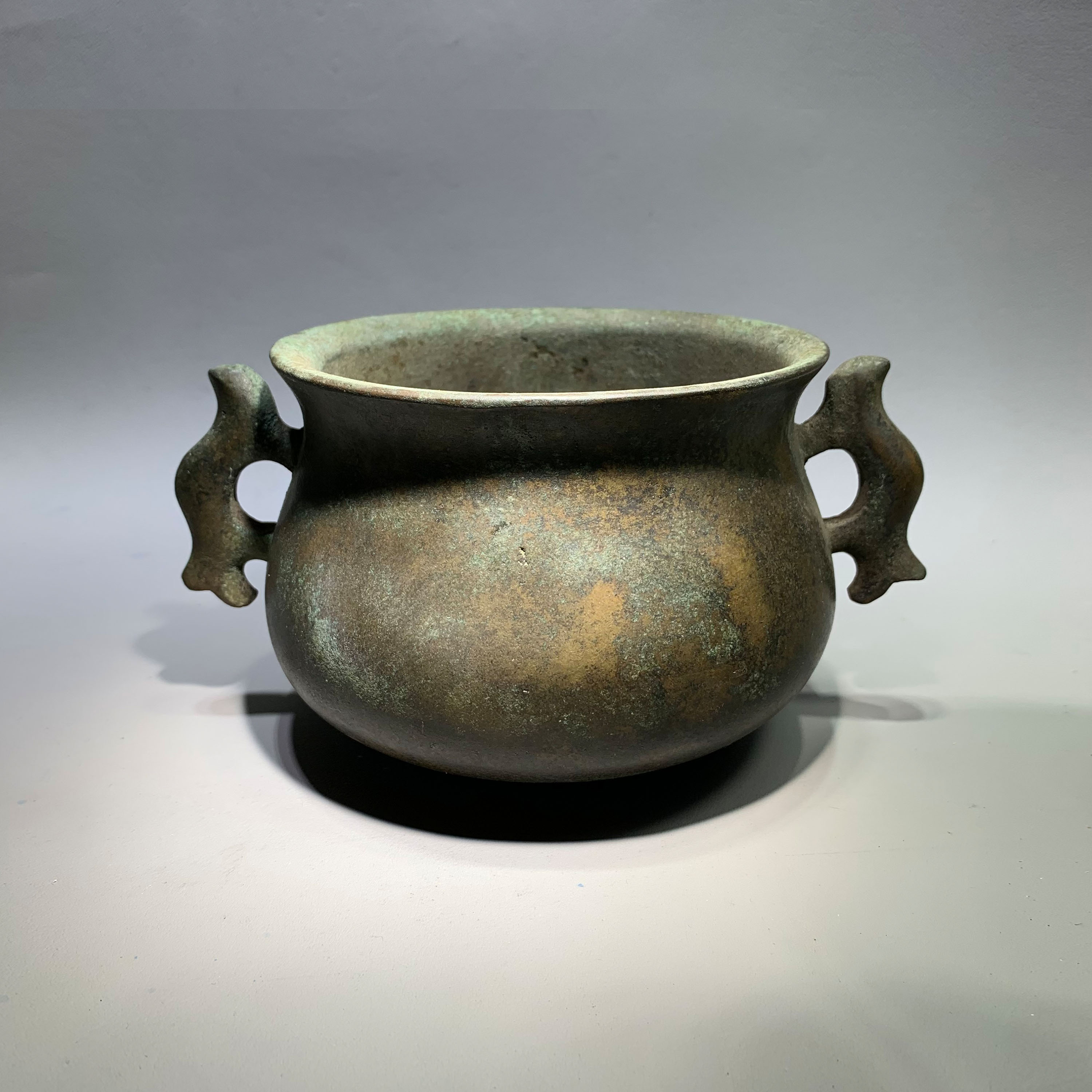 1206-14龙耳炉大明宣德年制