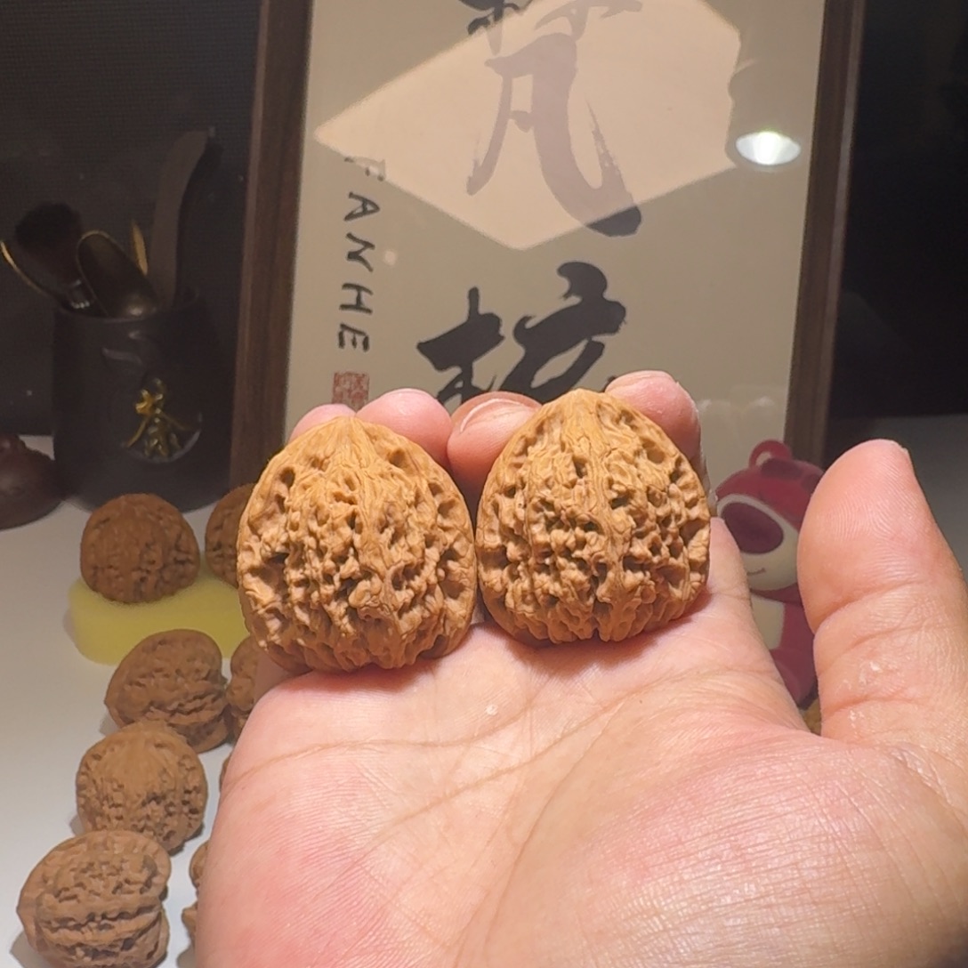 吊坠文玩核桃36尺寸逐鹿南疆石