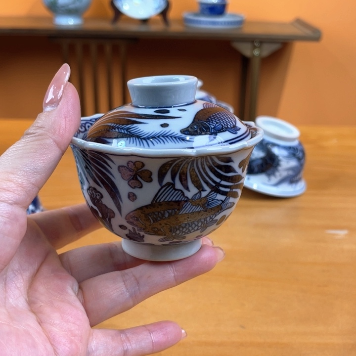 杯子景德镇手绘哈哈哈哈