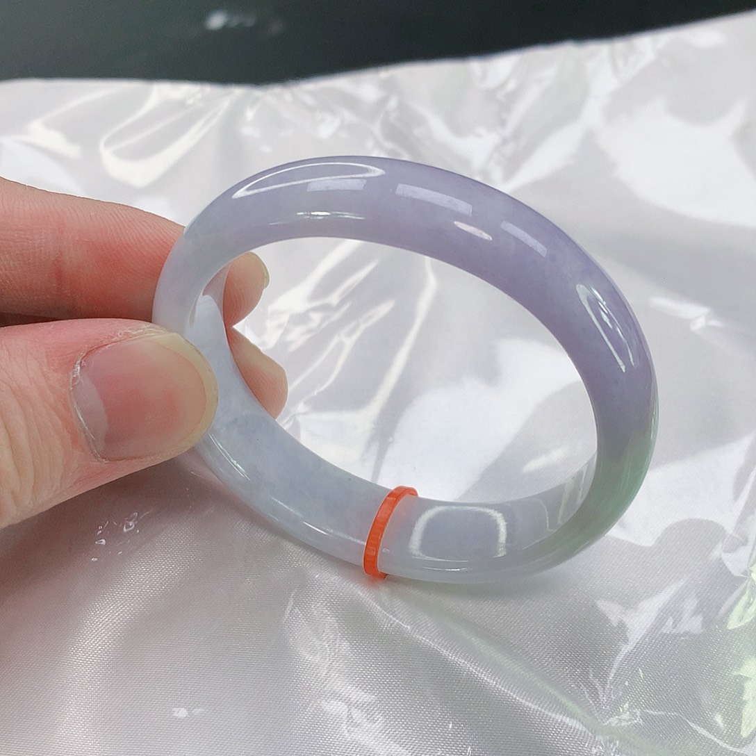 翡翠手镯未镶嵌342缅甸天然翡翠A货