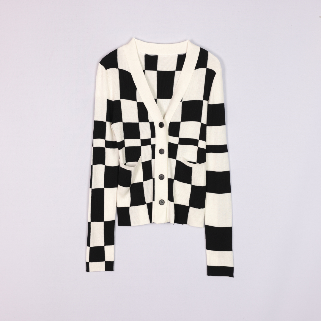 #22【FAR SHINE】秋季简约百搭优雅通勤休闲毛衫FSS308