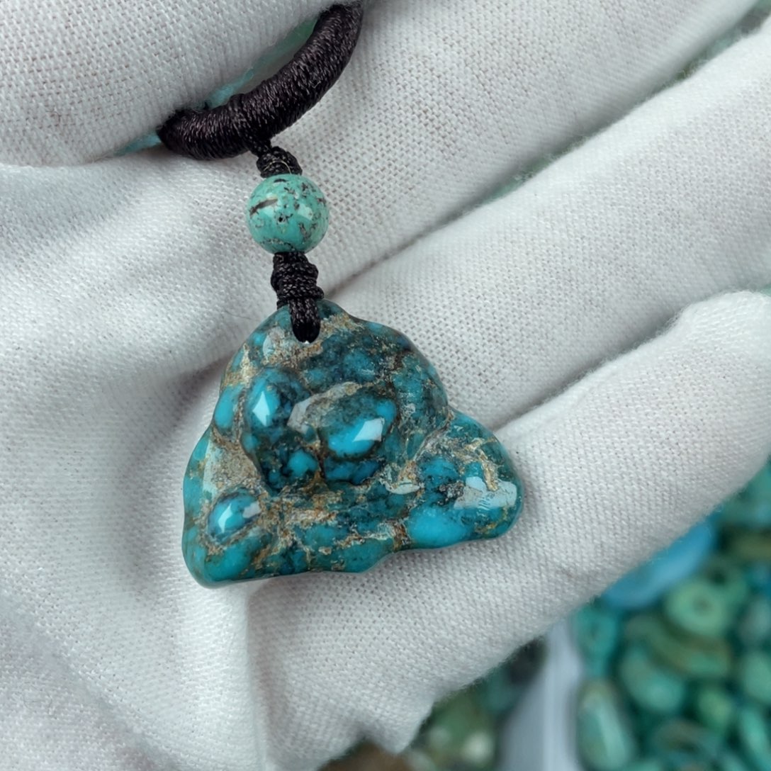 绿松石未镶嵌配饰