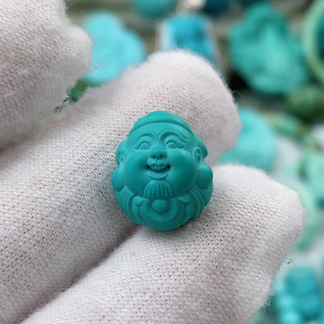 绿松石珠宝奇石未镶嵌