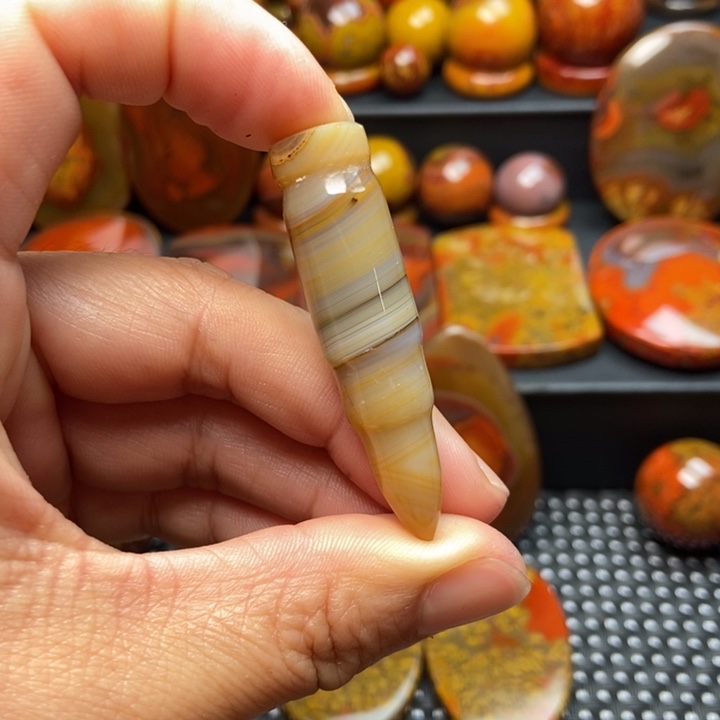 玛瑙/玉髓吊坠(不含链)未镶嵌