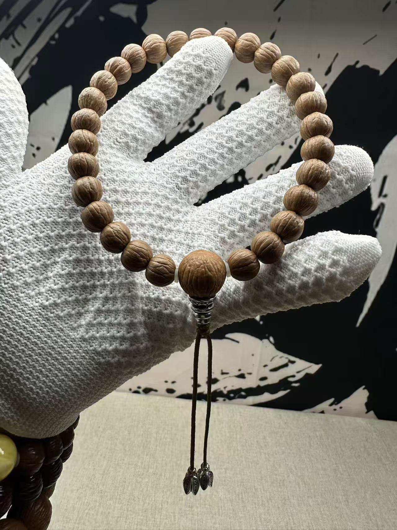 猴头核桃【双鳍南瓜】手串手持男女适戴精挑精卡原皮原色精品