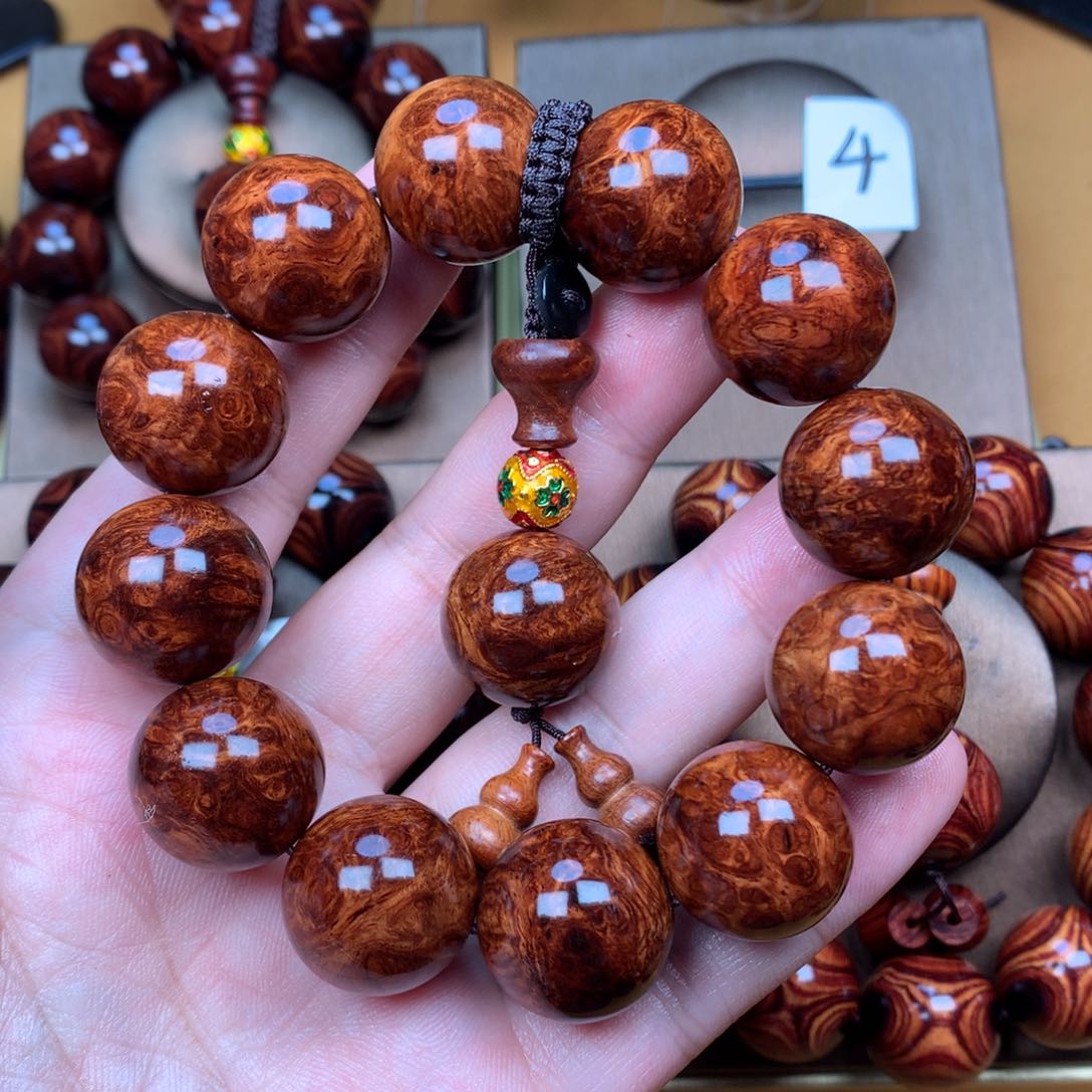 黄花梨/降香黄檀高黄花梨手串2.0