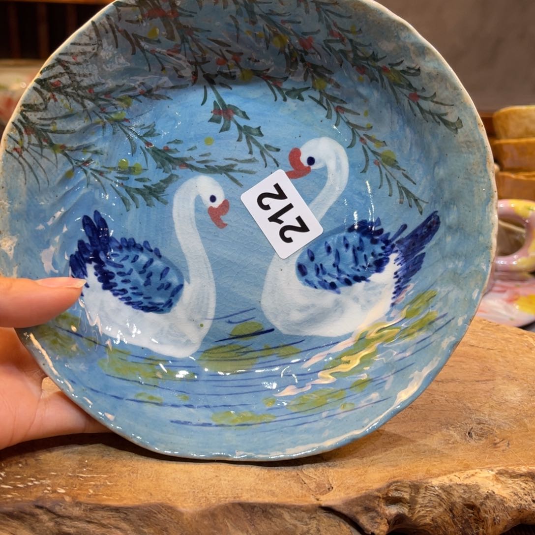 瓷片景德镇手工手绘