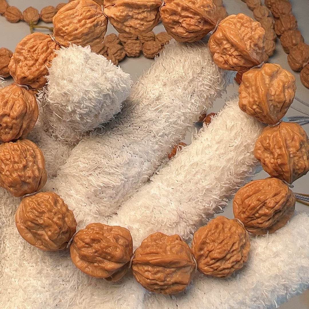 猴头核桃吊坠金蟾15