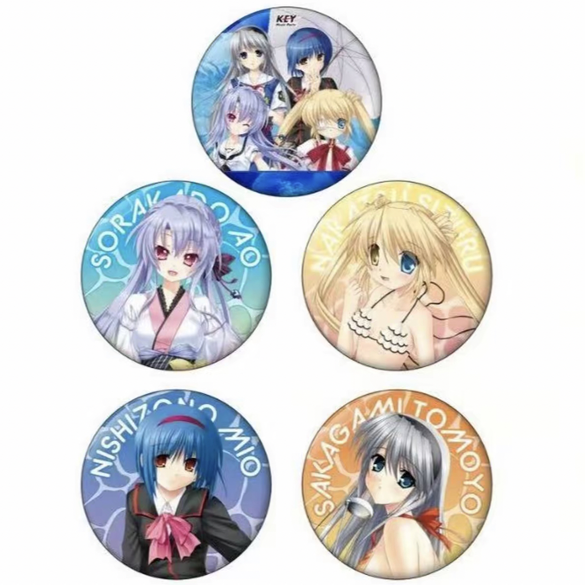 【现货】key社音乐会吧唧 小卡  夏日口袋 clannad（未成年禁止下单）