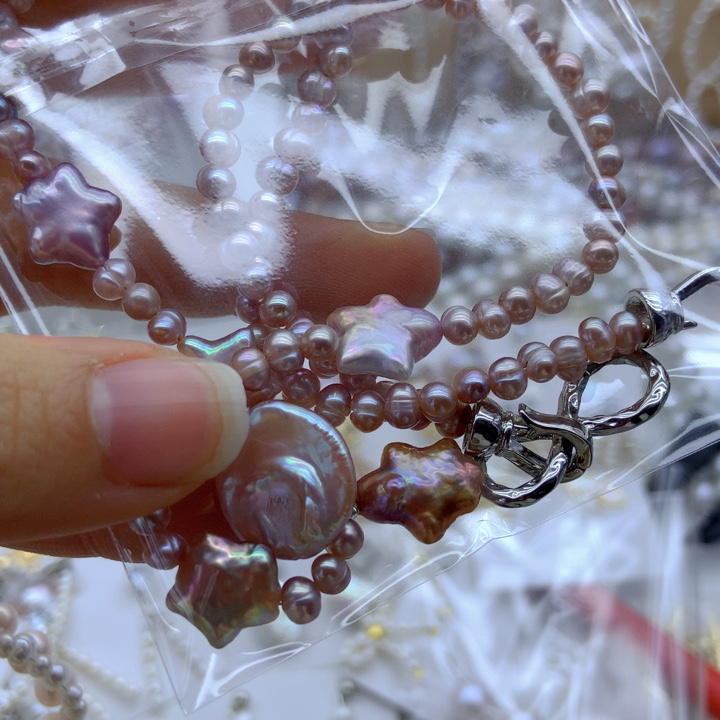 淡水珍珠颈饰未镶嵌是****y