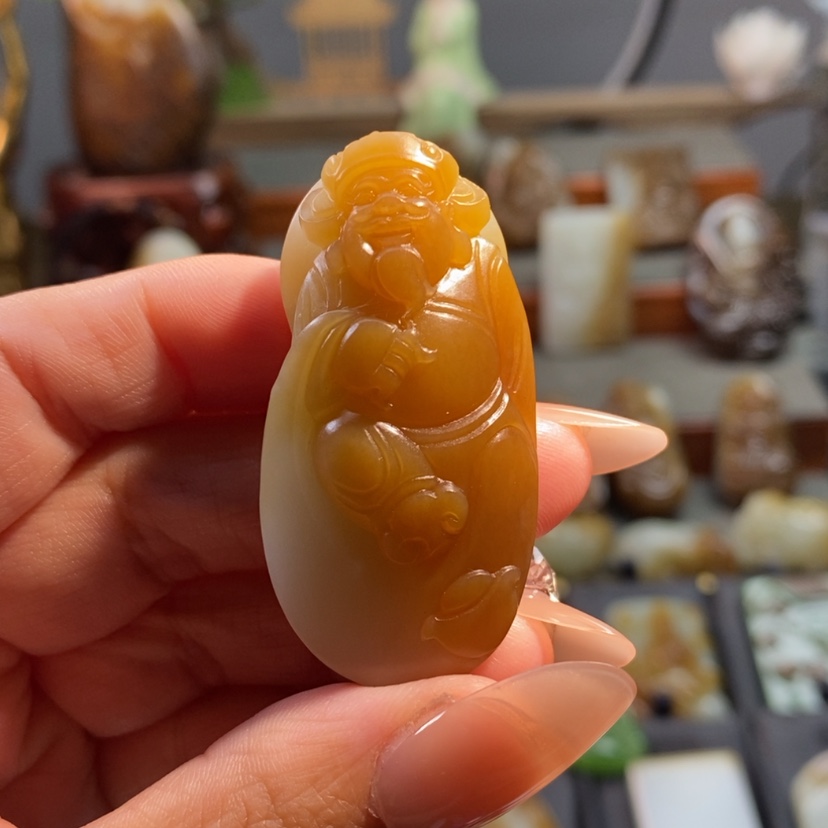 【闪购商品】和田玉（糖玉）颈饰未镶嵌