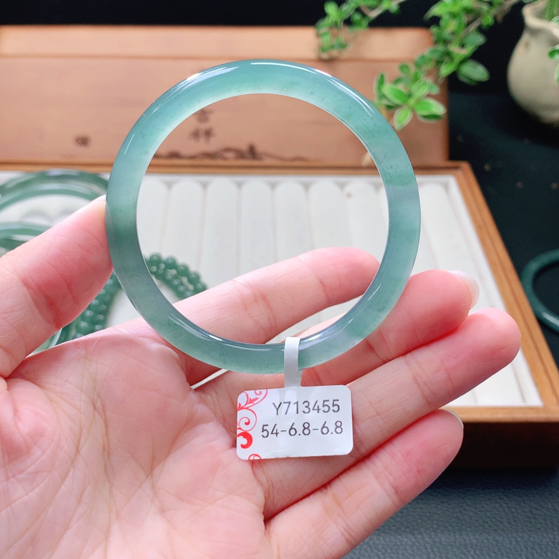 松***龙未镶嵌手镯（圆镯）翡翠