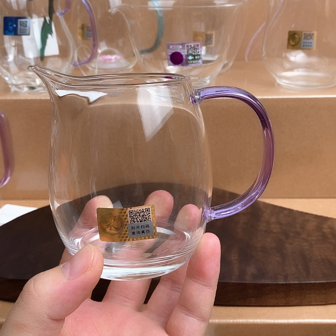禾器澄然茶海浅紫色样品