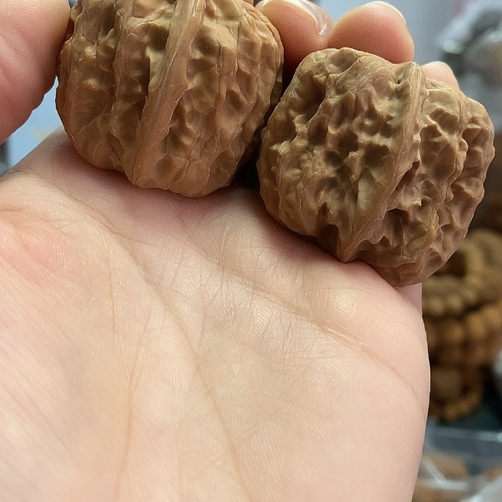 文玩核桃把件38平谷方块