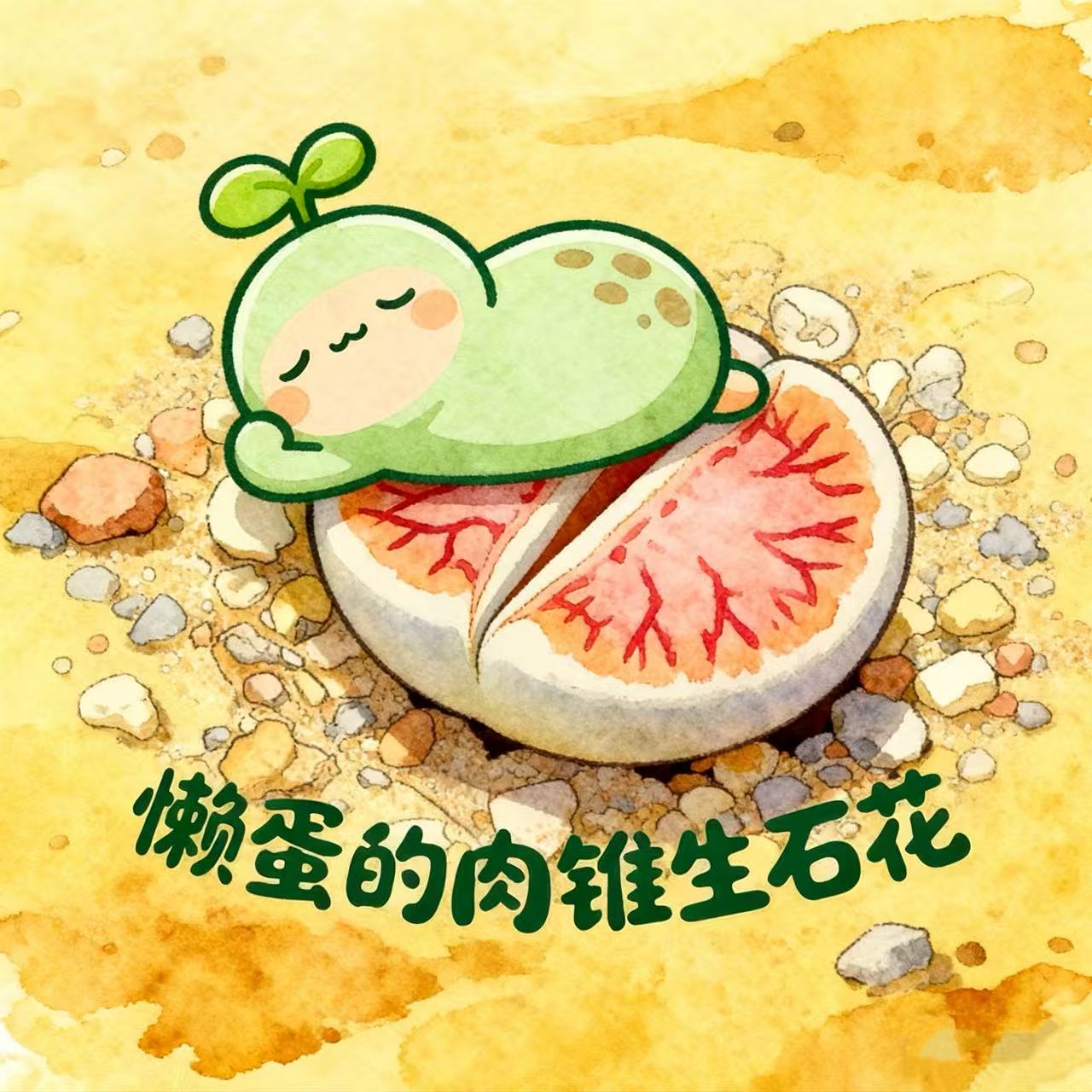 懒蛋的肉锥生石花专拍链接番杏多肉绿植气温0下地区暂时不发货