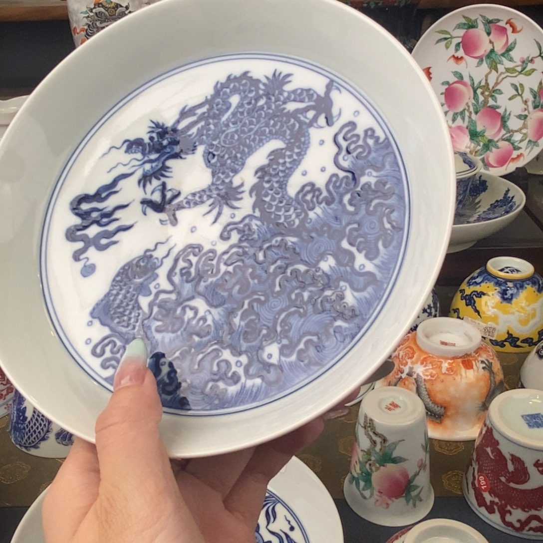 陶瓷艺术家的作品是一