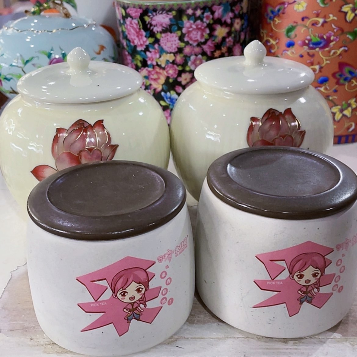 【闪购商品】罐陶瓷茶叶罐密封罐