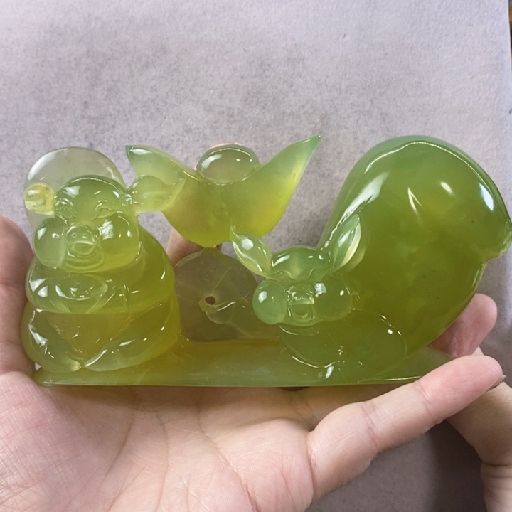 岫玉小摆件未镶嵌