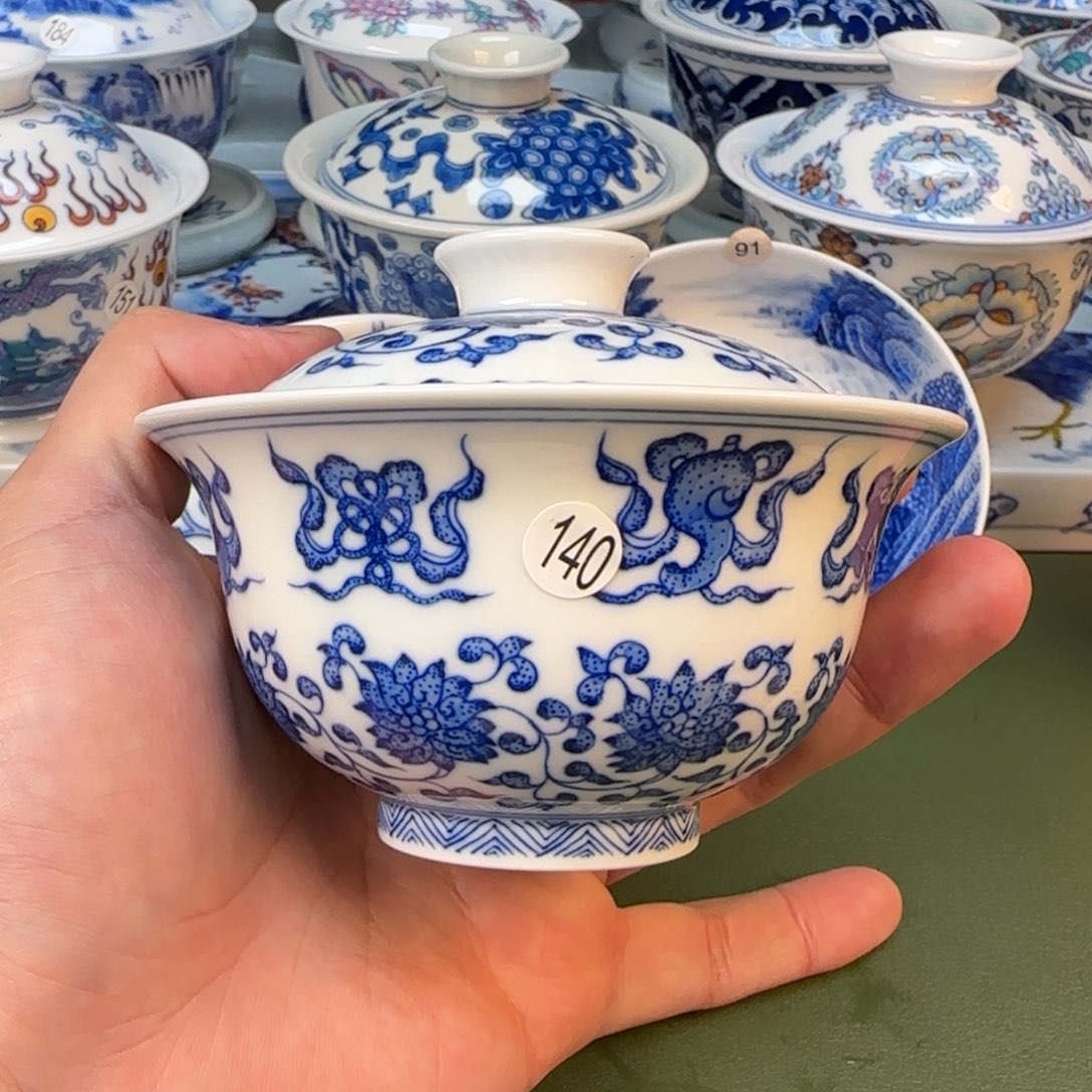 景德镇手工手绘茶具140