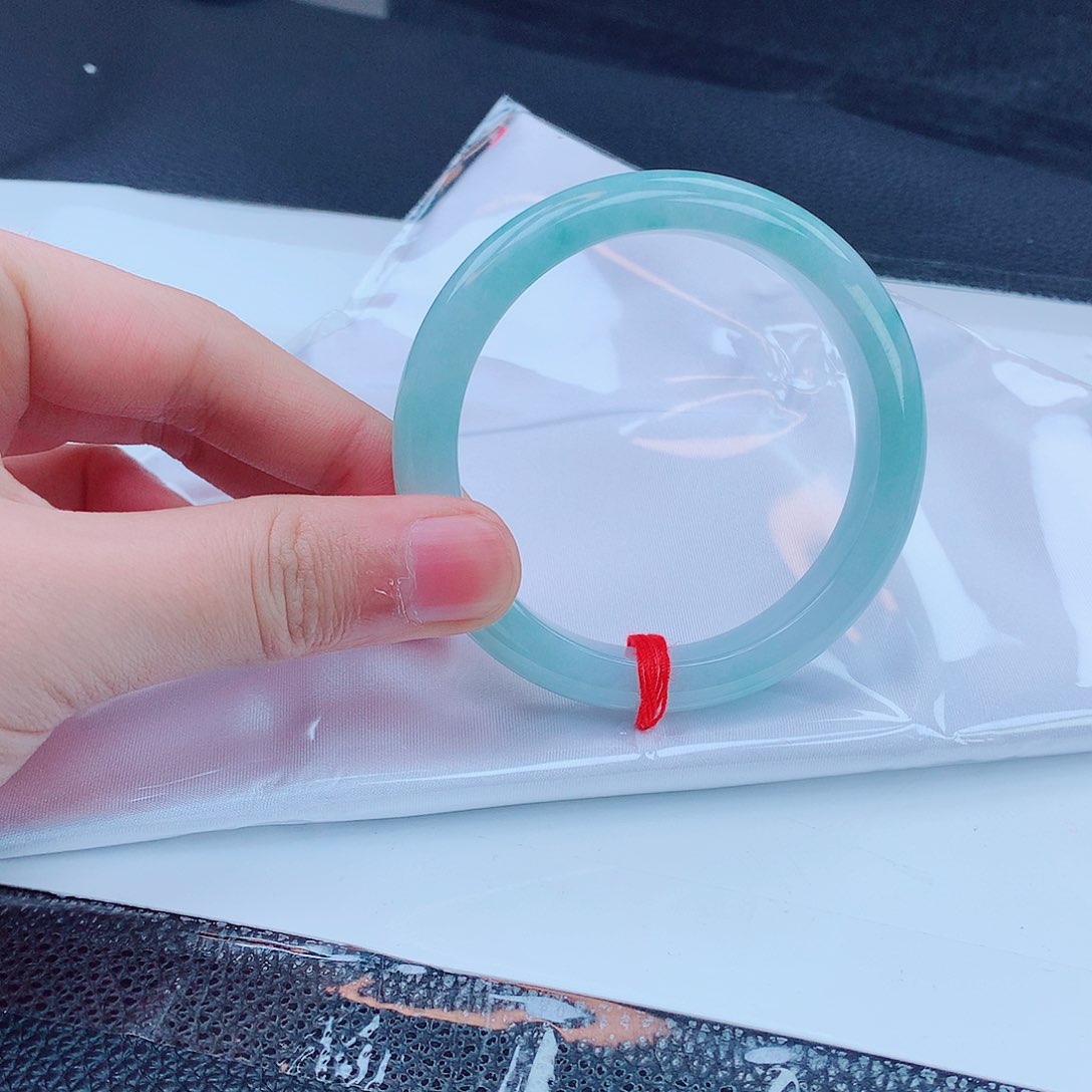 翡翠手镯未镶嵌天然缅甸翡翠A货手镯 