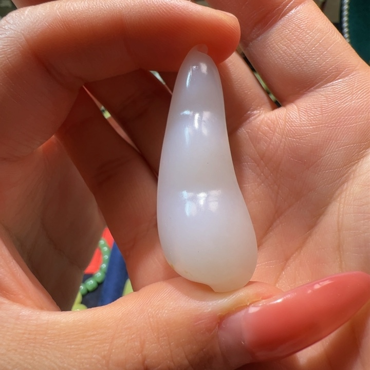 和田玉（黄玉）颈饰未镶嵌