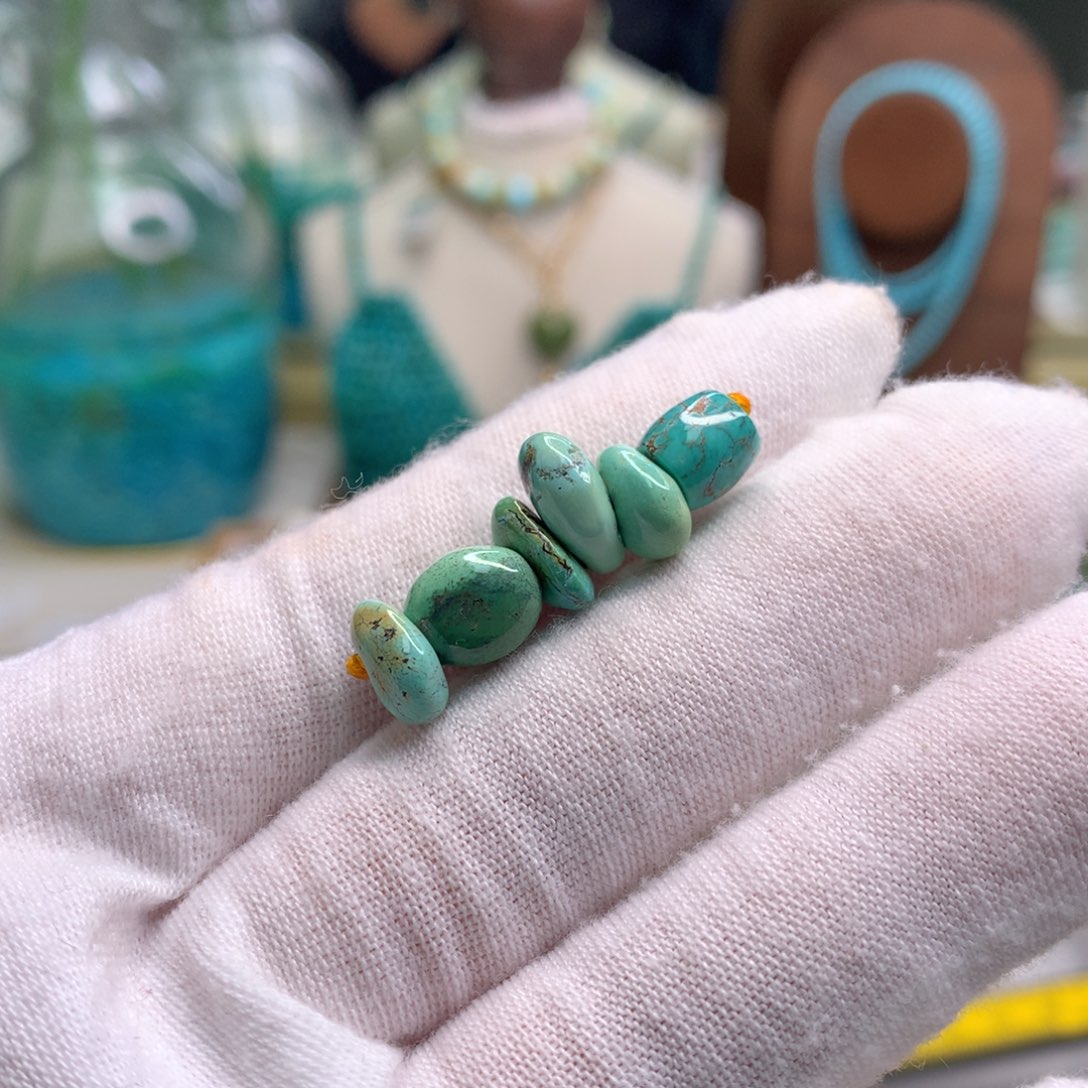 绿松石未镶嵌配饰