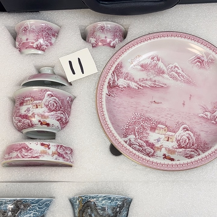 陶瓷千***炼景德镇高温陶瓷套组