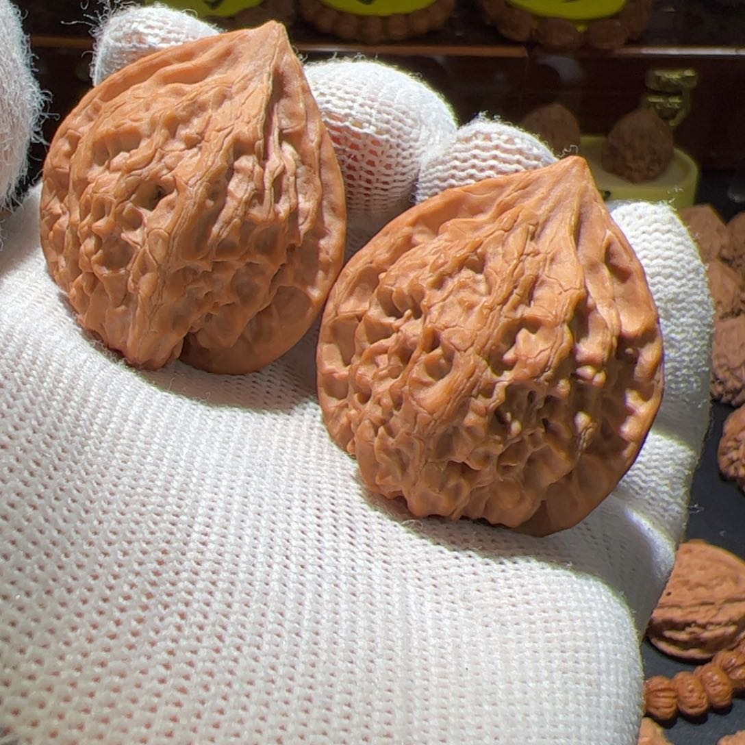 文玩核桃把件我***因济公帽