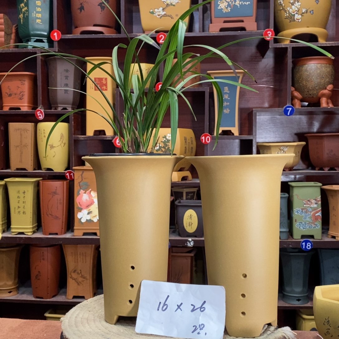 紫砂艺术紫砂花盆