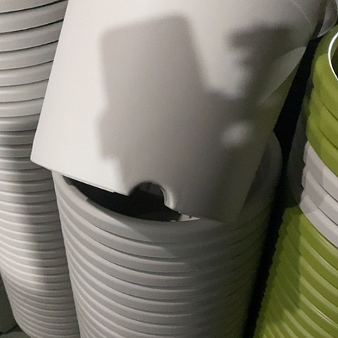 树脂四季5号微瑕灰白无托6个