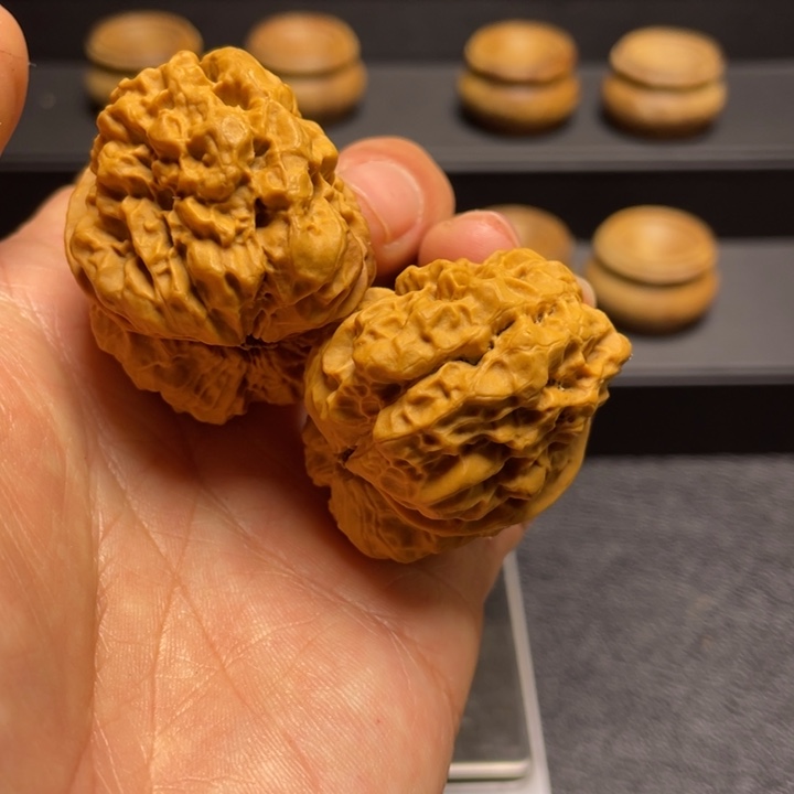 吊坠文玩核桃F上古蛤蟆头42