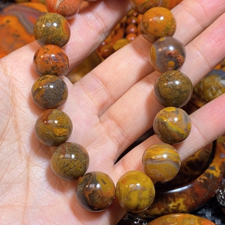 玛瑙/玉髓手链未镶嵌方