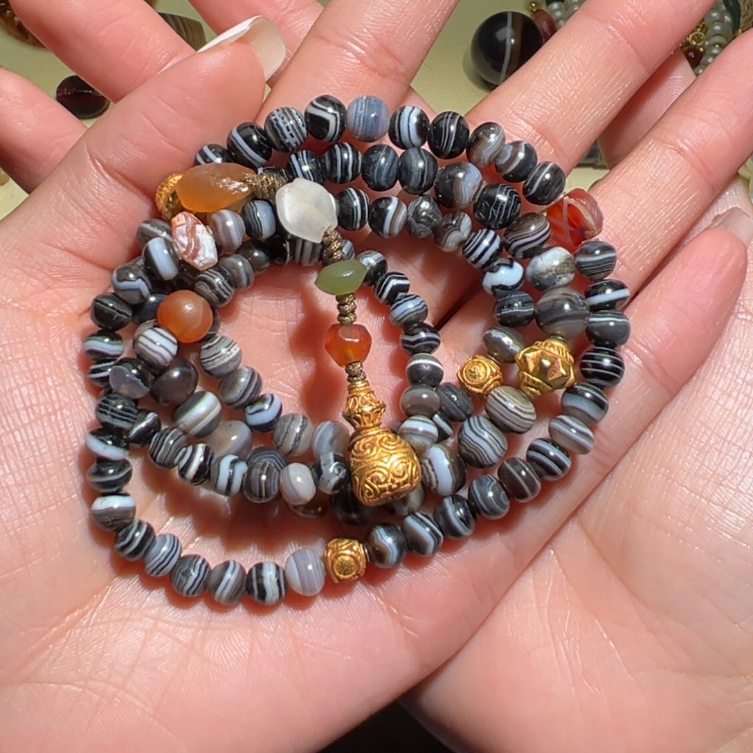 玛瑙/玉髓未镶嵌颈饰