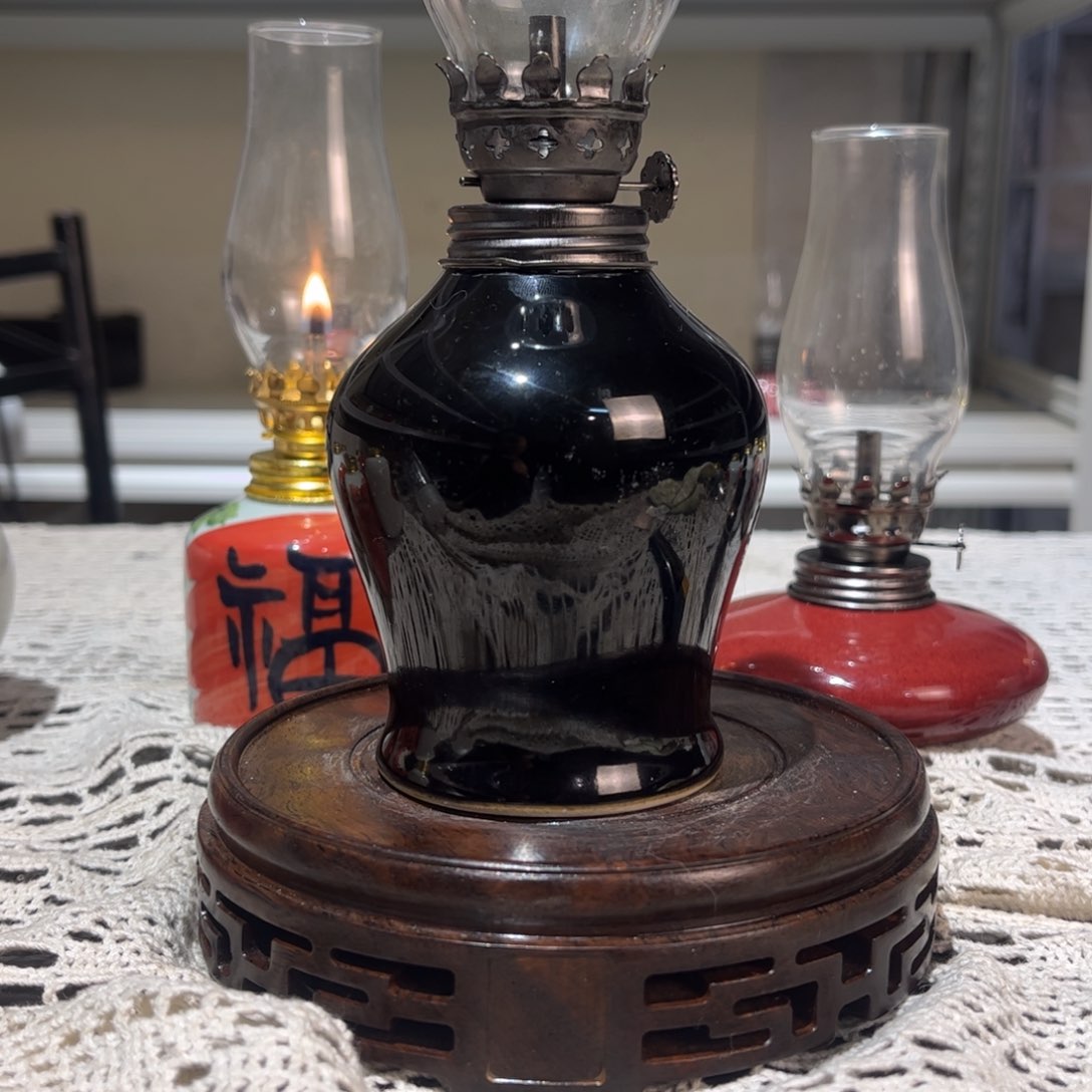 摆件景德镇陶瓷香薰灯