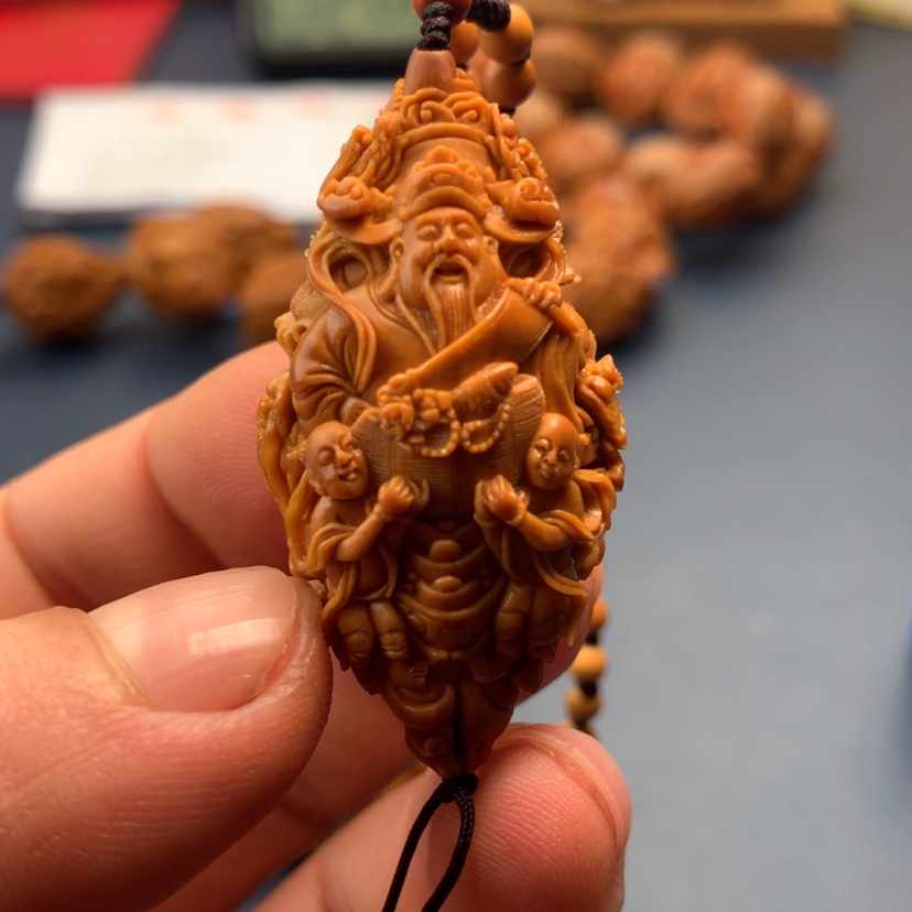 【闪购商品】橄榄核手串/手链梦*九龙神核