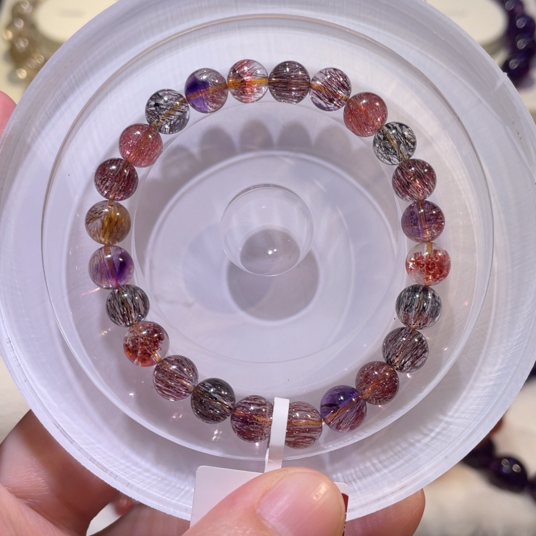 手链水晶未镶嵌稀有糖果超七手链