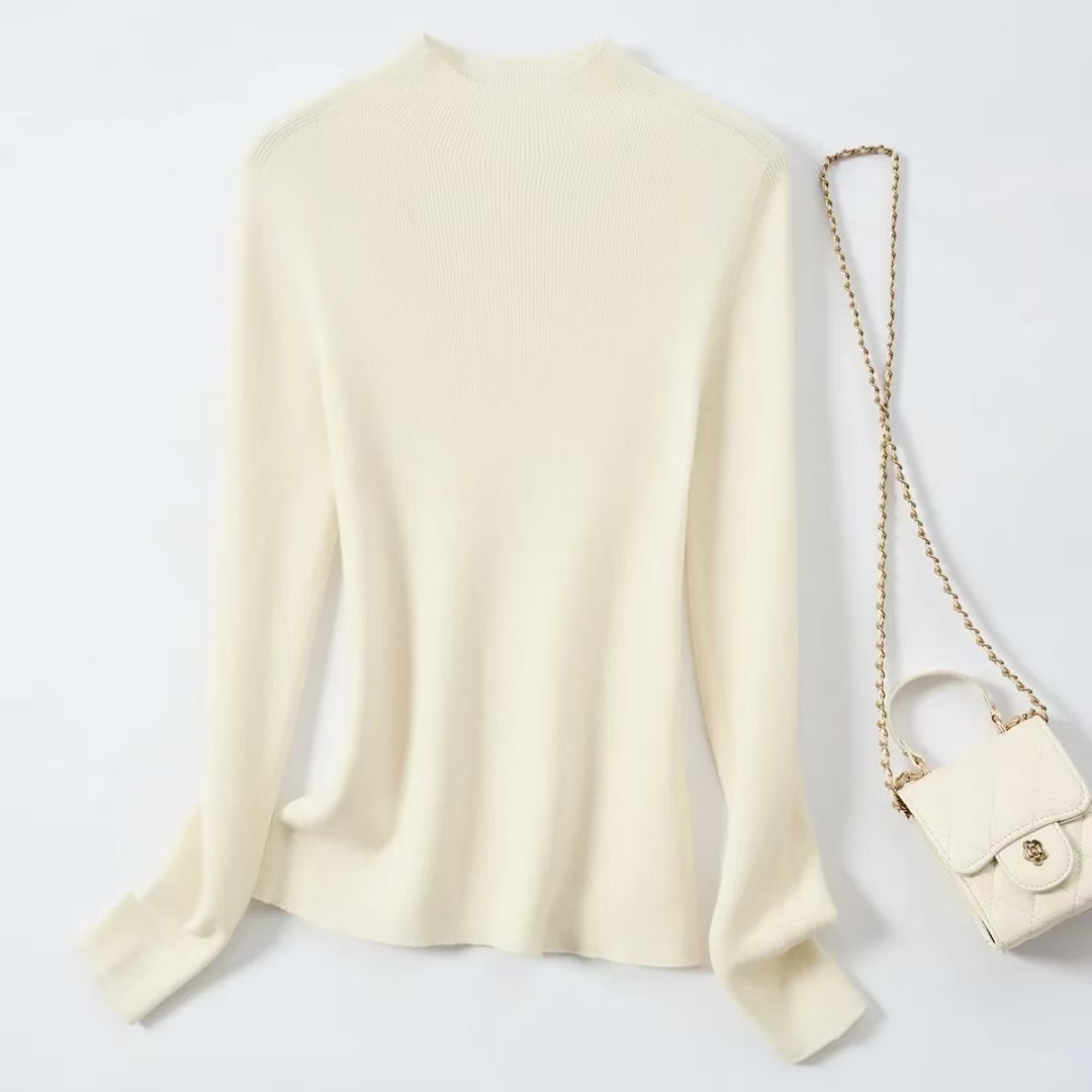 新-秋冬精仿修身高领打底衫AH128816半高领/AH128818高领